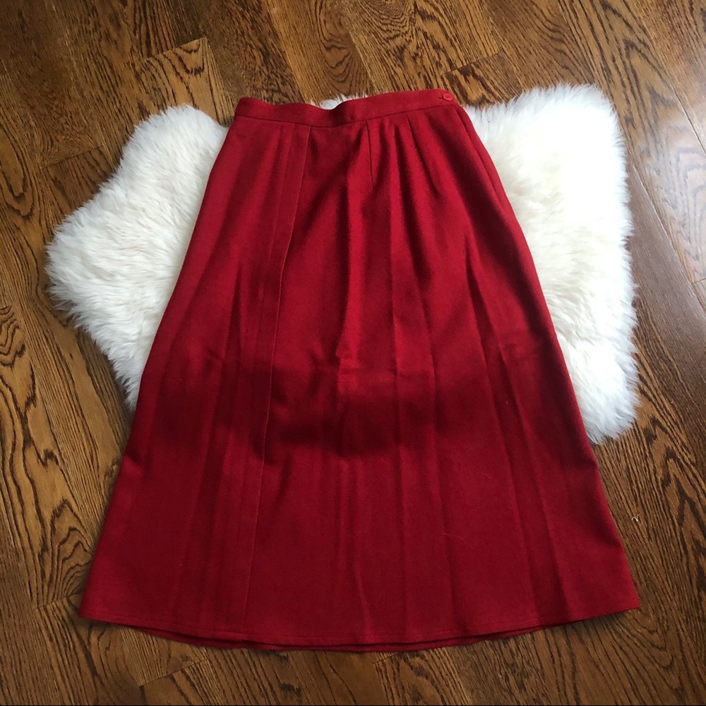 Vintage wool skirt